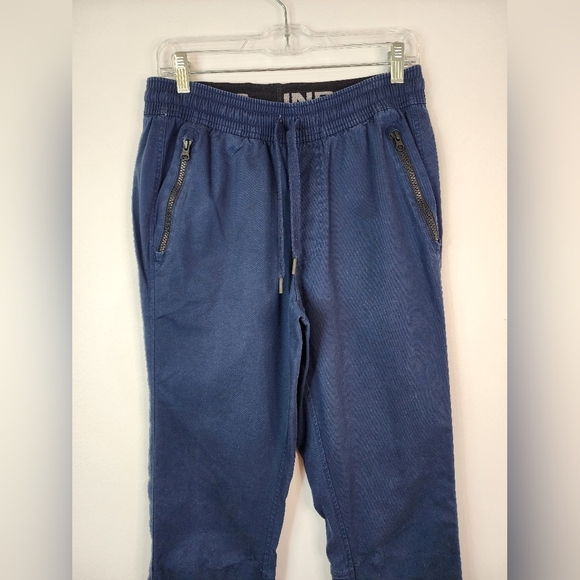 Under Armor Men's Navy Blue Jogger Zip Pockets Pants Drawstring Closure, sz MD - Picture 4 of 10